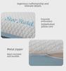 Luxury Memory Foam Pillow Pair - Ergonomic Design for Cervical Support & Better Sleep