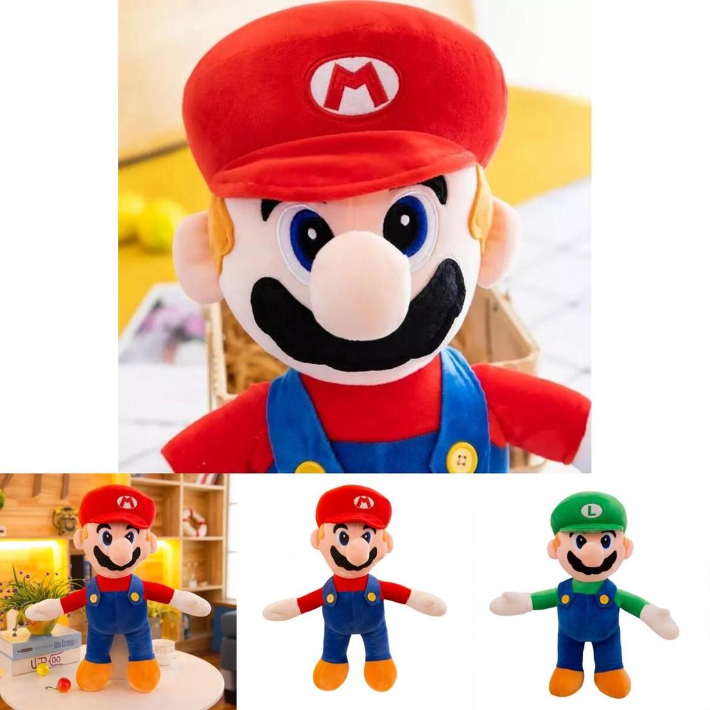 Adorable Mary Plush Toy Cartoon Mario Doll Pillow For Childrens Birthday Gift