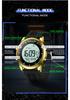 SANDA Digital Watch Men Sport Male Electronic Wristwatch Luxury LED Stopwatch Alarm Calorie Step Counter Waterproof Clock 9064