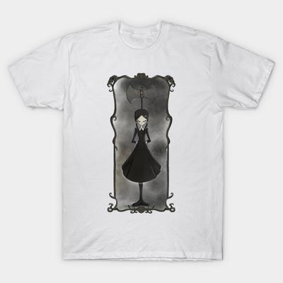 T Shirt Women Wednesday Harajuku Print Kawaii Tshirt Summer Short Sleeve Female T-Shirt Top Tee
