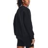 Under Armour Pull ras du cou à logo uni à manches longues pour femme sweat-shirt Noir 1379475-001