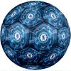 Chelsea FC Theme Soccer Ball Size 5 Soccer Ball Soft Touch Professional Training Football for Outdoor Sports