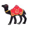 Black Handcrafted Paper Mache Camels Showpiece for Beautiful Home Décor Gifts (12x10x 8CM)- Set of 3