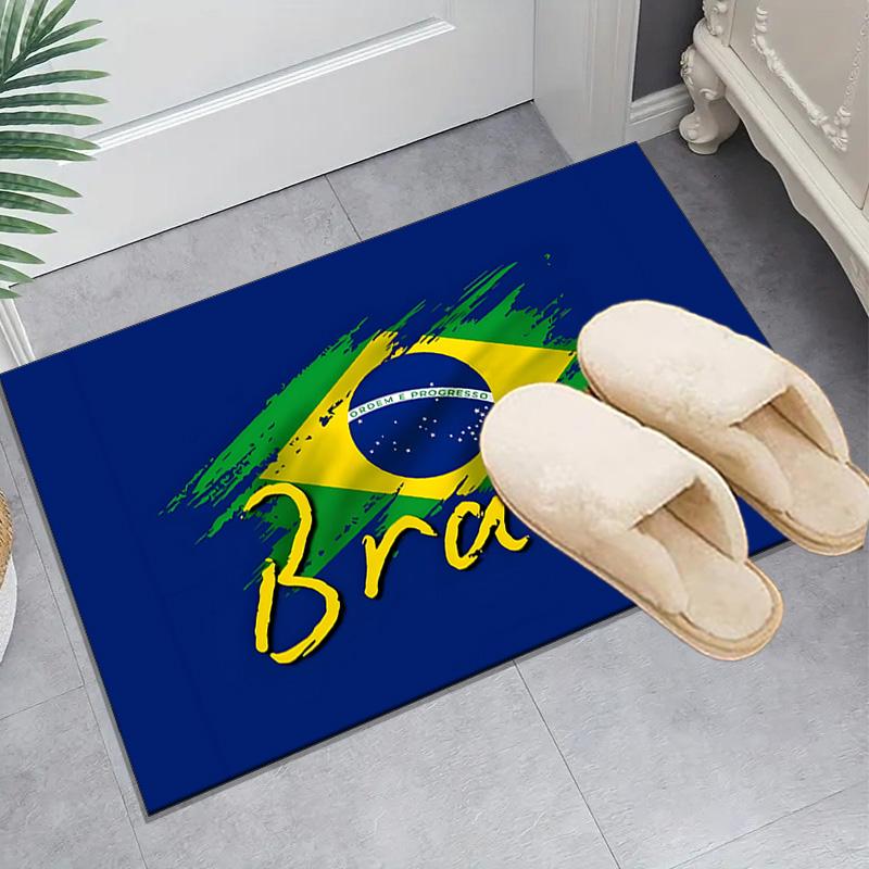 Brazil Rug Area rug for Livingroom, Bedroom, Palyroom, Chair Rug, Office Rug, Floor mat, Large Size Fan Christmas Birthday gift