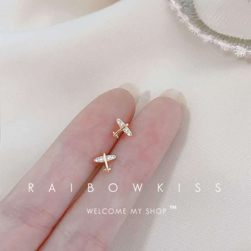 Fashion Earrings For Women Mini Candy Sweet Hypoallergenic Stud Ear Girls Minimalist Gold Color Flower Piercing Jewelry Gifts