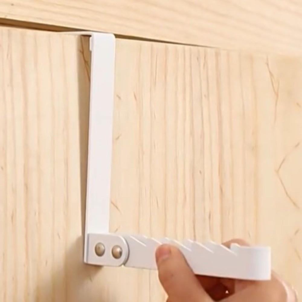 Heavy Load Clothes Hanger Foldable Drying Rack Laundry Over-the-Door Hook Balcony