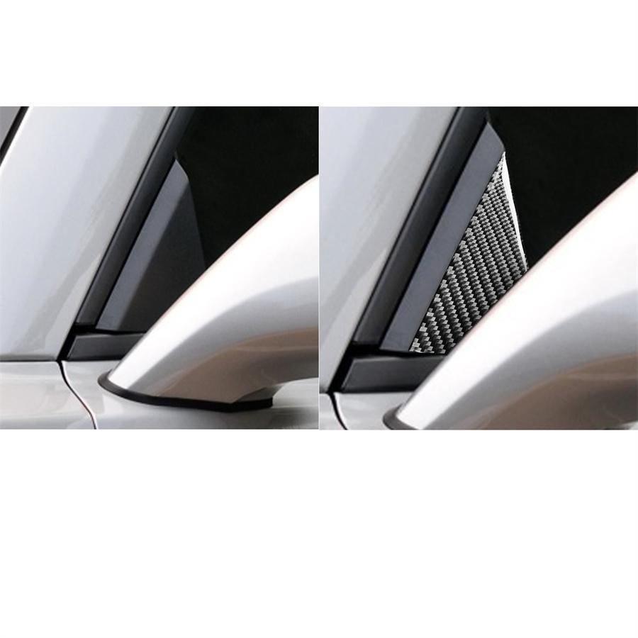 For Chevrolet Camaro 2010-15 Carbon Fiber A/B Pillar  Door Handle Oil tank Trim Cover Kit  Left-hand-drive only