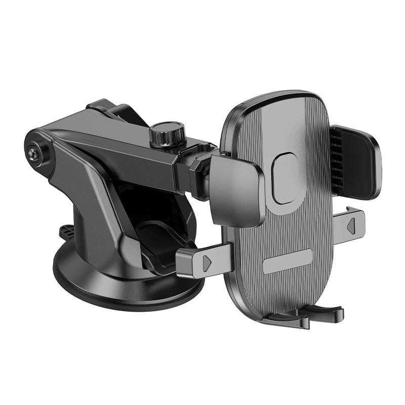 Universal Car Phone Holder with Suction Cup - Anti-shake Dashboard & Windshield Mount