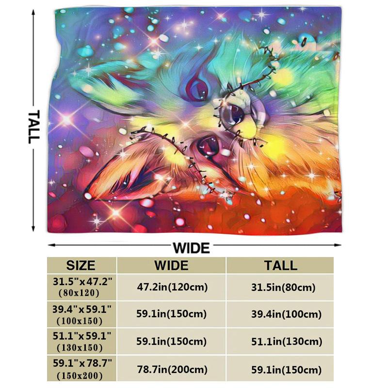 Pătură Imprimată Confortabilă Moale Pătură de Vorbă pentru Sofă