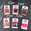 BTS Portacarte Arirang World Tour con Laccio Intrecciato, Custodia per Badge ID Kpop Bangtan Boys, Oggetto da Collezione per Fan ARMY