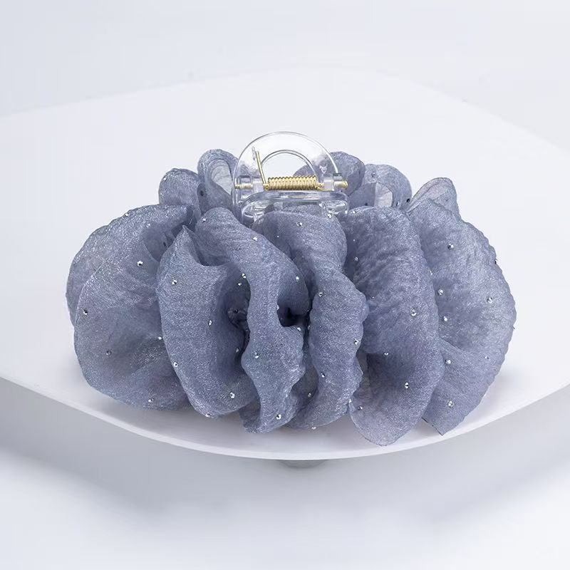 Super Fairy Mesh Cloud Hair Clip Woman Sweet Starry Shark Clip Fashion Hair Accessories