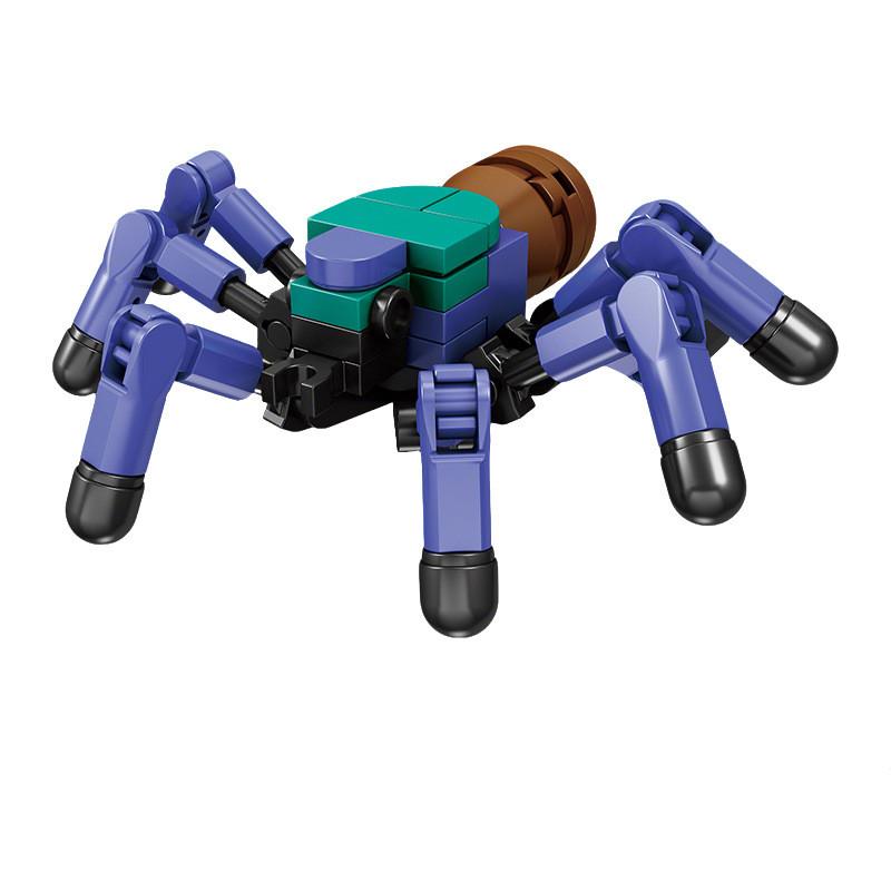 MOC Cartoon Animals Building Blocks Cute Insect Butterfly Mantis Model Home Decoration Puzzle Assemble Toys For Kid Gifts