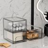 Acrylic Drawer Type Storage Box Dustproof Large Capacity Lipstick Mask Storage Rack Transparent Stackable