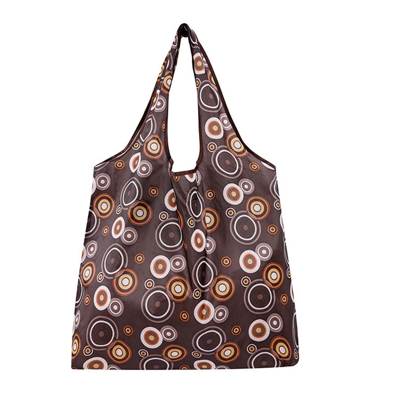 Reusable Shopping Bags Women Foldable Tote Bag Portable Cloth Eco Grocery Bag Folding Large Capacity Fruit Vegetable Handbags