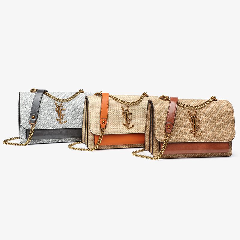 Summer New Fashion Fringed Portable Shoulder Bag Texture Versatile Messenger Bag Trendy Straw Woven Bag