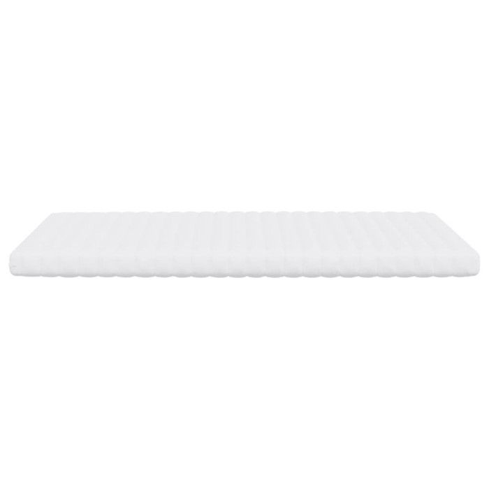 VidaXL Matelas en mousse blanc 140x200 cm 7 zones dureté 20 ILD,matelas de lit,matelas de lit de jour,matelas en mousse 356356