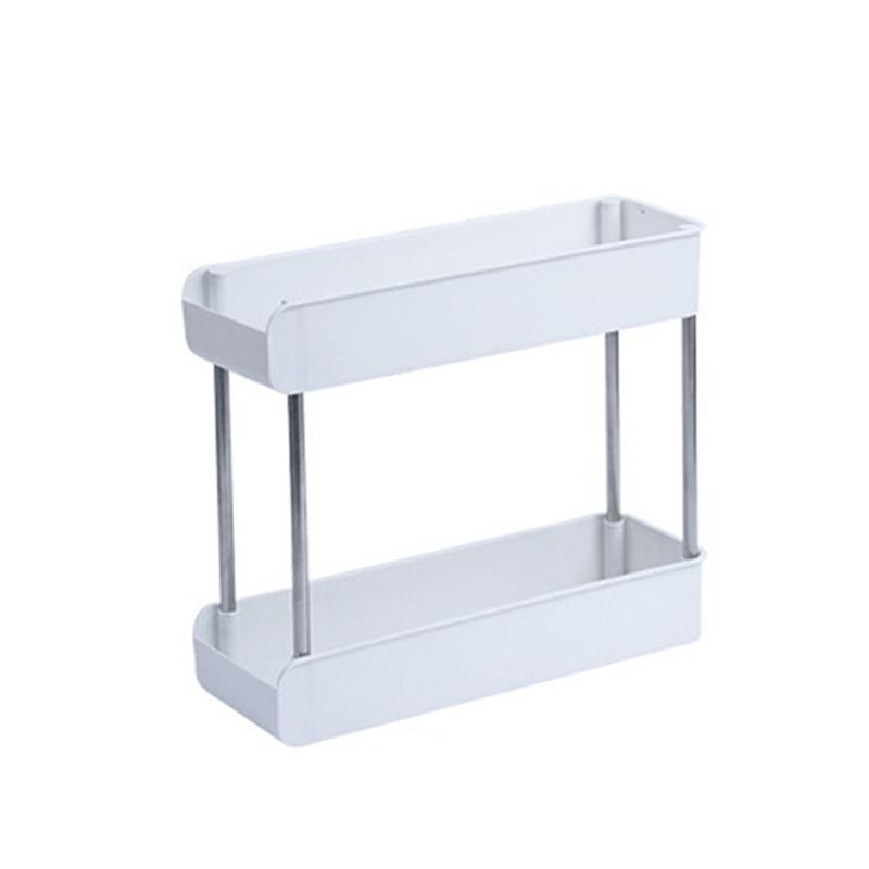 Versatile Rolling Storage Cart Practical Mobile Serving Trolley Functional Kitchen Storage Rack Kitchen Shelf