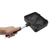 Taiyaki giapponese antiaderente a forma di pesce Bakeware Waffle Pan Maker 2 stampi Strumenti per la cottura della torta