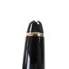 Great MONTBLANC fountain pen Meisterstück Classic white star black 14K mens Used