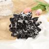 AWAYTR Leopard Peony Flower Hair Claws Floral Hair Clips Crab For Women Girl Gift Hair Accessories Valentine Headwear