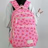 Casual Three-piece School Bag Set Large Capacity Students School Bag Nylon Bow Backpack Outdoor