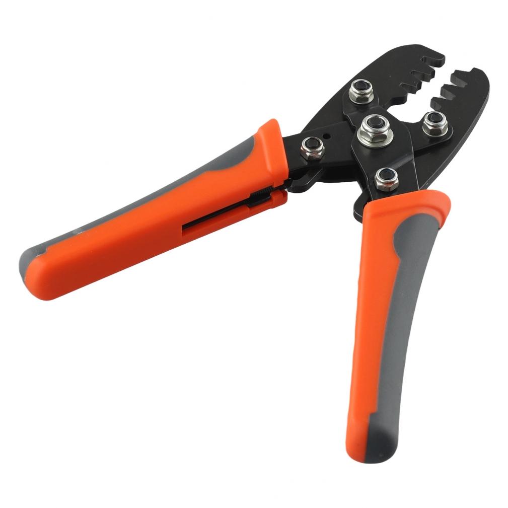 IWC-1424A Open Barrel Terminal Crimping Tool AWG14 To AWG24 Wire Crimper
