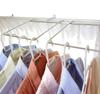 Wide Set of Double Curtain Rail Laundry Hanger Storage Indoor Clothes Drying Stainless Made In Japan Type, 2, Parts, Rack, Rack, 18-8 Steel,