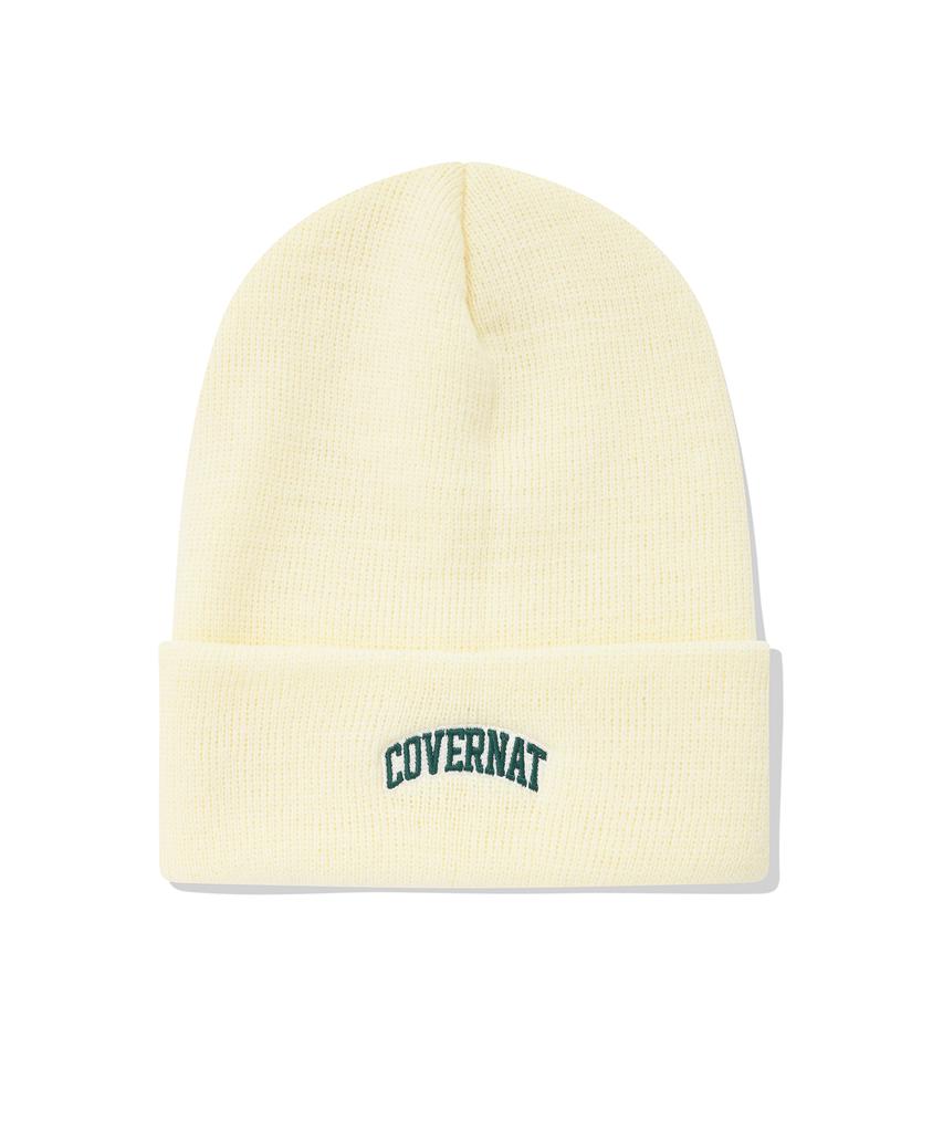 COVERNAT Arch Logo Middle Beanie Ivory