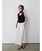 Ninnis Tie Sleeveless Knit Top (Black)