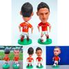 Soccer Player Mini Figures Sports Model Dolls For Home Decoration