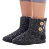 Keanu Womens/Ladies Cable Knit Slipper Boots