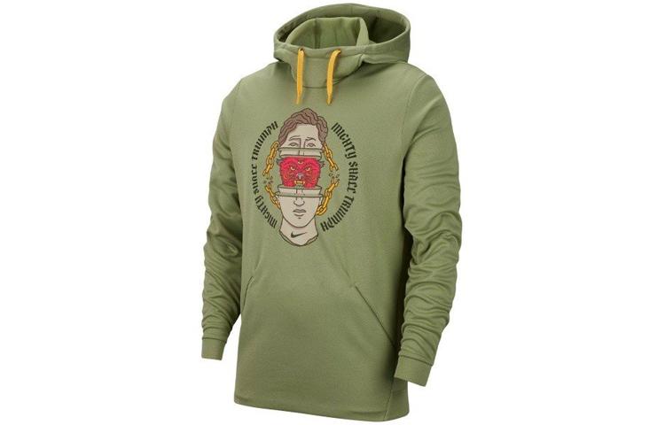 Nike Sweatshirt Men s Oil Green CK4585-324 L