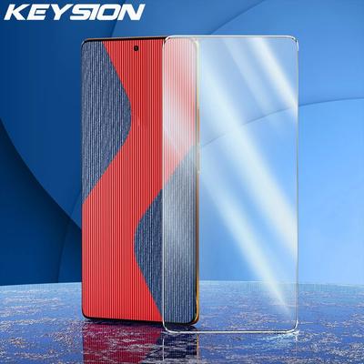 KEYSION Tvrzené sklo celý kryt pro VIVO V30 Pro 5G V29 5G V29e Ochranná fólie na displej pro VIVO X100 Pro Y17S Y27S Y03 Y200 5G