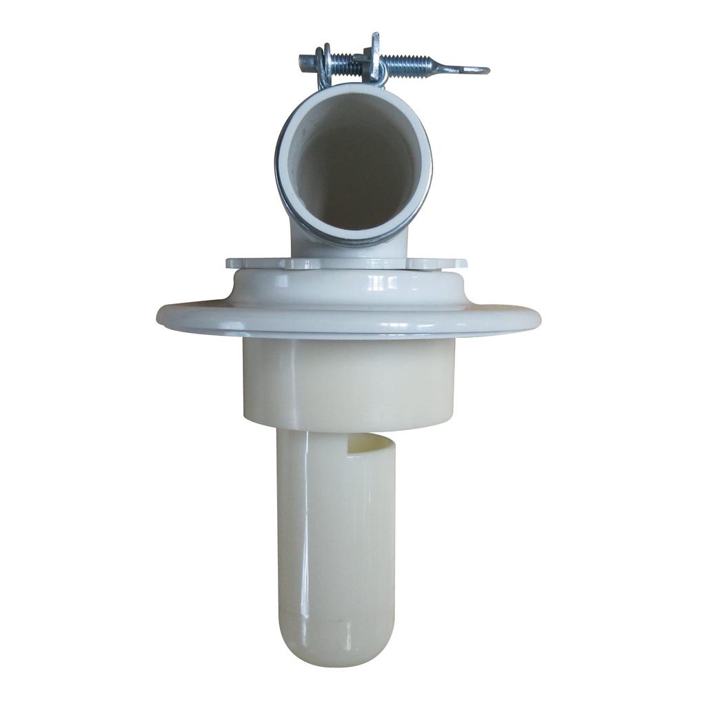 Miyako Washing Machine Drain Trap, Wide Brim, MB44CWH, VP/VU65