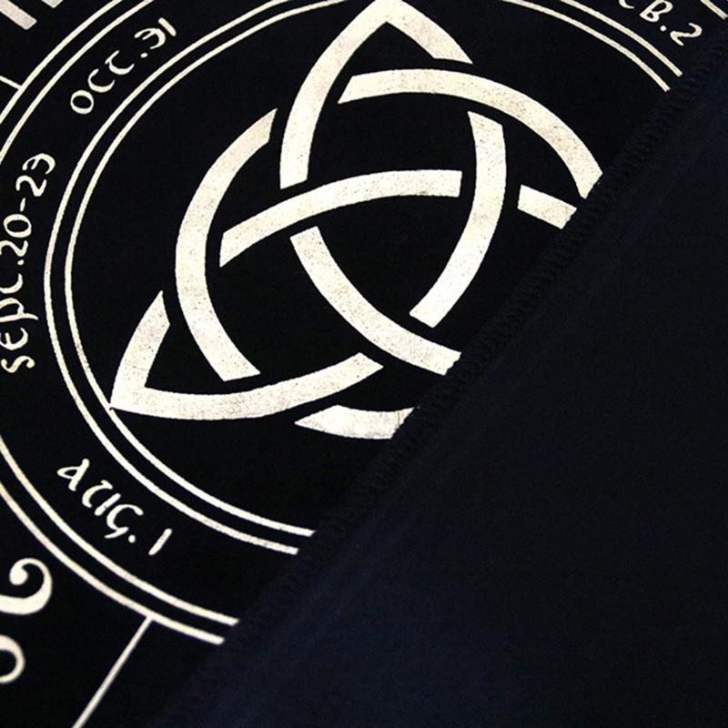 Pendulum Dowsing Divination Table Cloth Astrology Board Game Card Oracles Pad