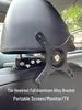 Suporte Universal para Display de Encosto de Cabeça de Carro: Suporte de Tablet e TV VESA de Alumínio para Banco Traseiro
