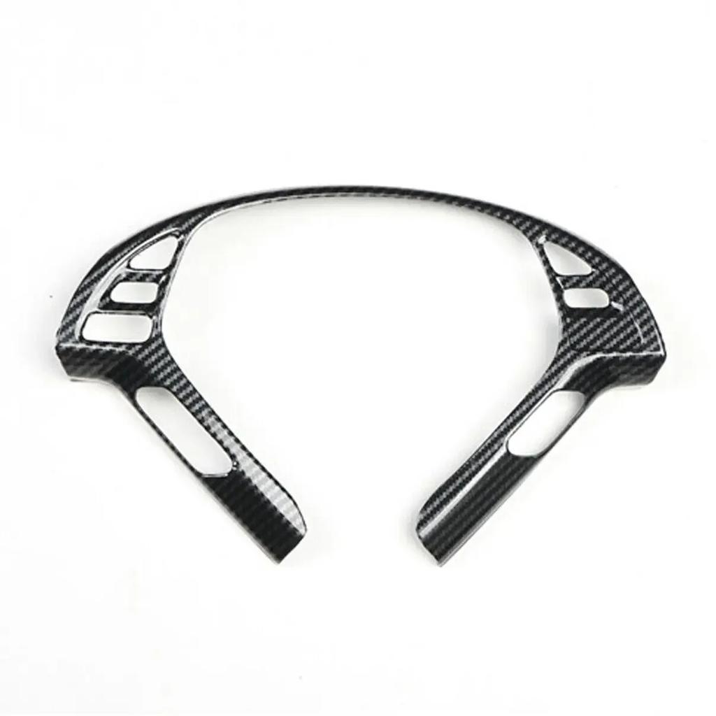 For Infiniti G37 G25 LHD 2010 2011 2012 2013 ABS Interior Car Steering Wheel Cover Trim Frame Decor Modified Accessorie