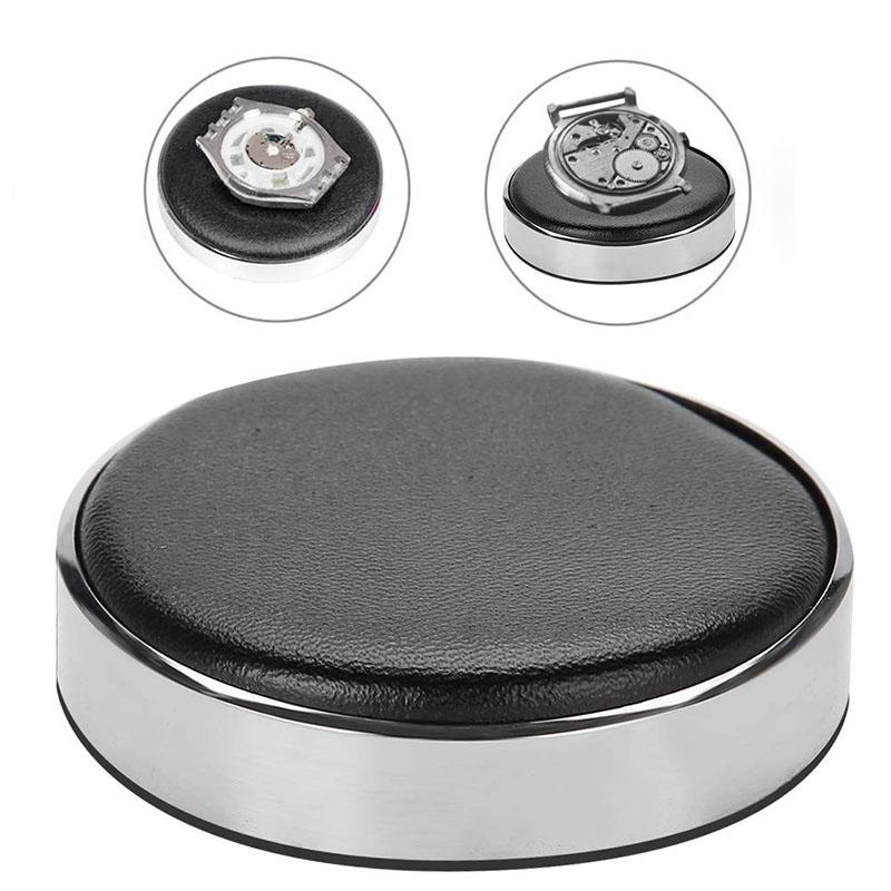 NEUE Uhr Schmuck Uhrwerk Gehäuse Polsterkissen Leder Schutzhalter Professionelles Uhrenreparaturwerkzeug Zubehör für Uhrmacher