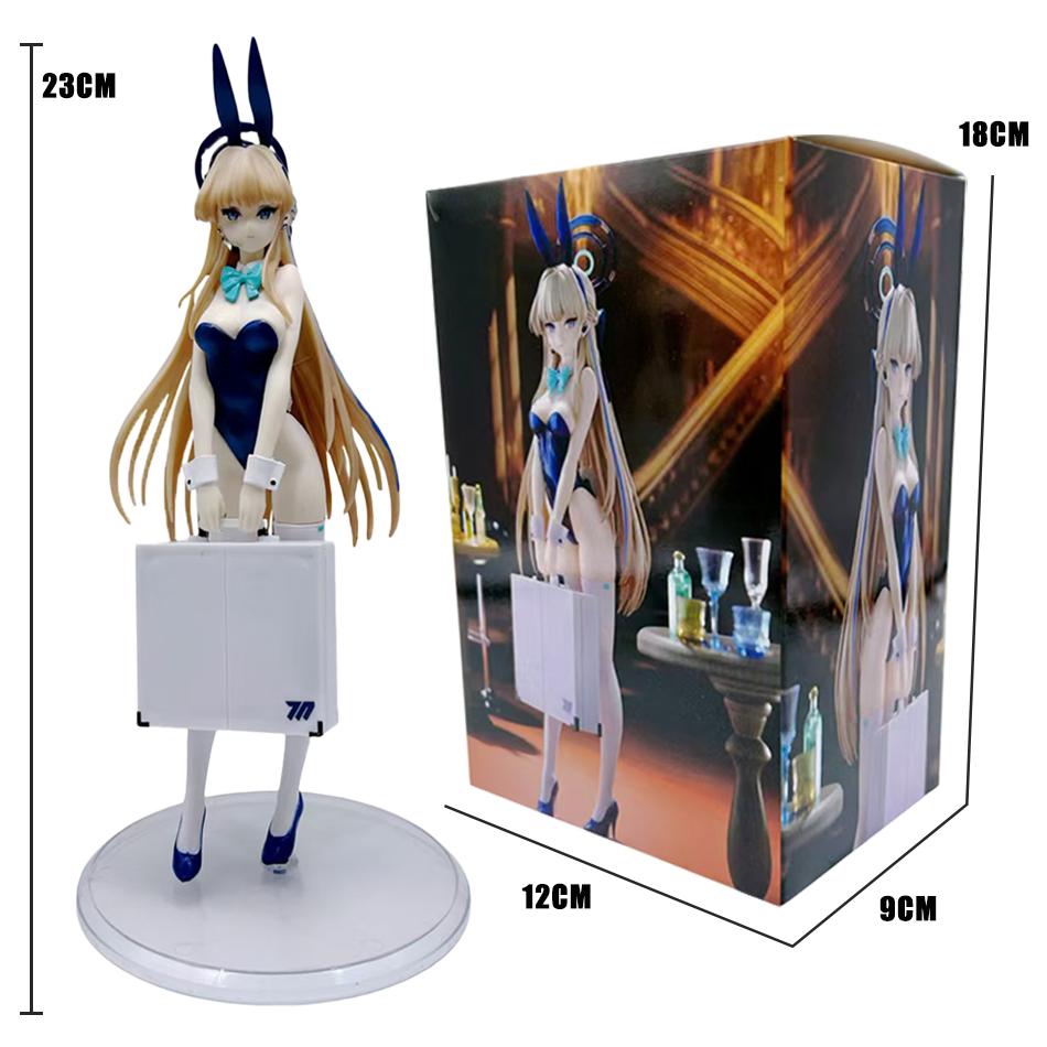 New Game Blue Archive Height 25cm Bunny Girl Gk Model Of Sexy And Beautiful Girl Decorative Collection Ornaments Toy Gifts