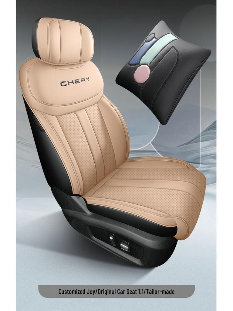 Universal Full Leather Car Seat Cushion for 2006 Explore, Five-Seat, Four Seasons - New Model