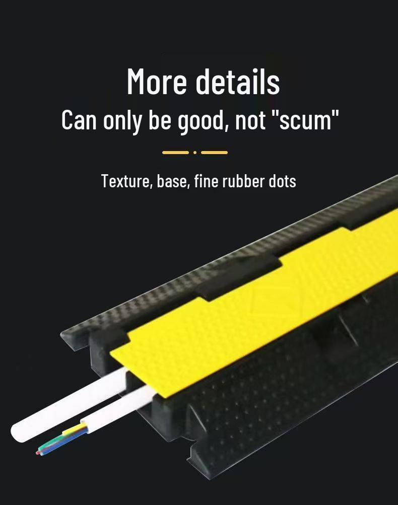 Cable Trunking Speed Bump Protection Board for Wire Crossing