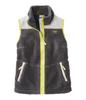 LL Bean Bean Sherpa Fleece US Lead 1000184457 Women's Vest, Fit, Petite, Medium, Gray,