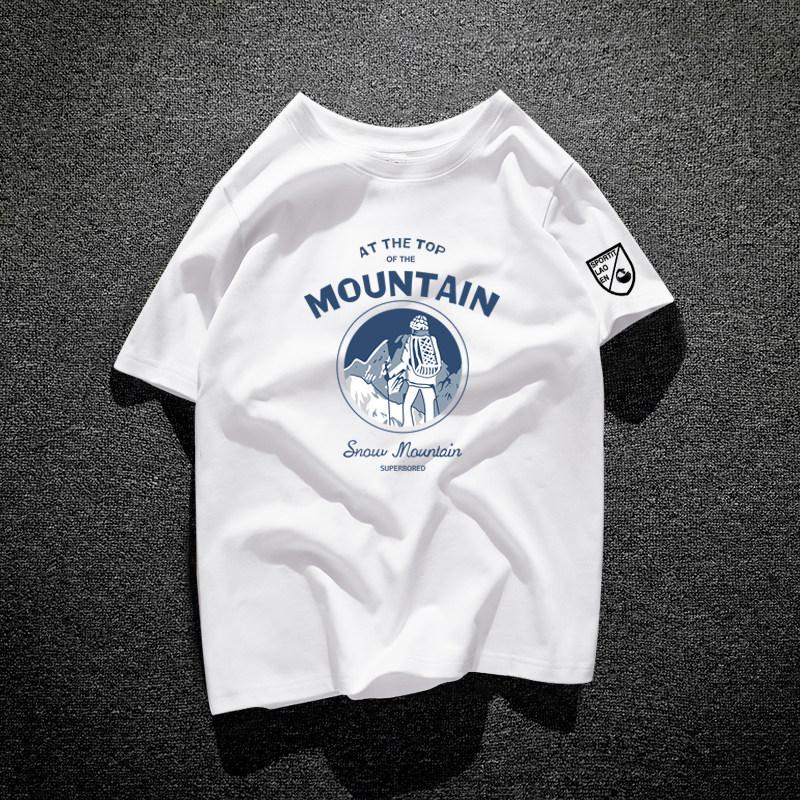 Unisex Unisexshortsleeved Tshirts Pure Cotton Summer Fashion Loose Fit 2026 New Style Round Neck Pure Cotton Clothing