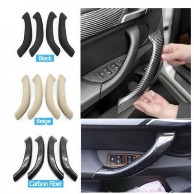 4X Interior Door Panel Handle Trim Cover Kit For 2016- BMW X1 X2 F48 F49 F39