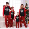 Prints Family Matching Long Sleeve Tops+Pants Set Family Matching Sets