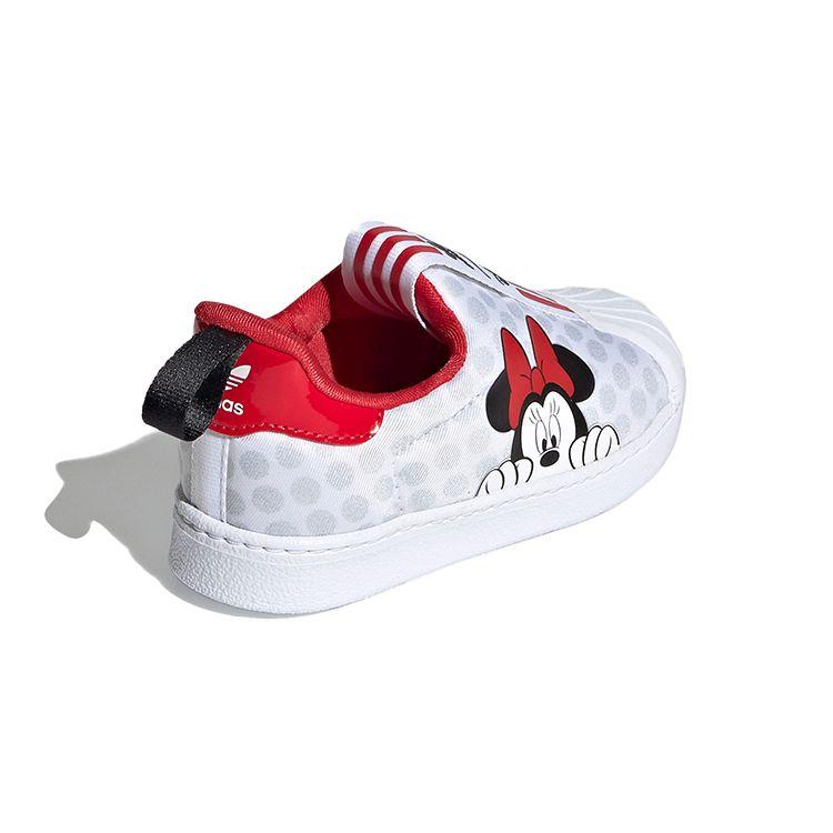 Disney x adidas Superstar 360 X Infant Кроссовки для малышей с Минни Маус Белый — фото 4