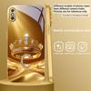Inel Coroană Aurie Scrisoare Pentru iPhone Air 16E 15 PRO 14 13 Plus 12 mini 11 17 Pro Max XR 16 17ProMax 17Pro Carcasă Telefon Aurie din Sticlă