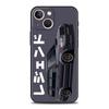 Luxury Phone Case For iPhone 11 12 13 15 16 14 Pro Max X XR XS 7 8 Plus SE Black Cover Funda JDM Tokyo Drift Sports Car