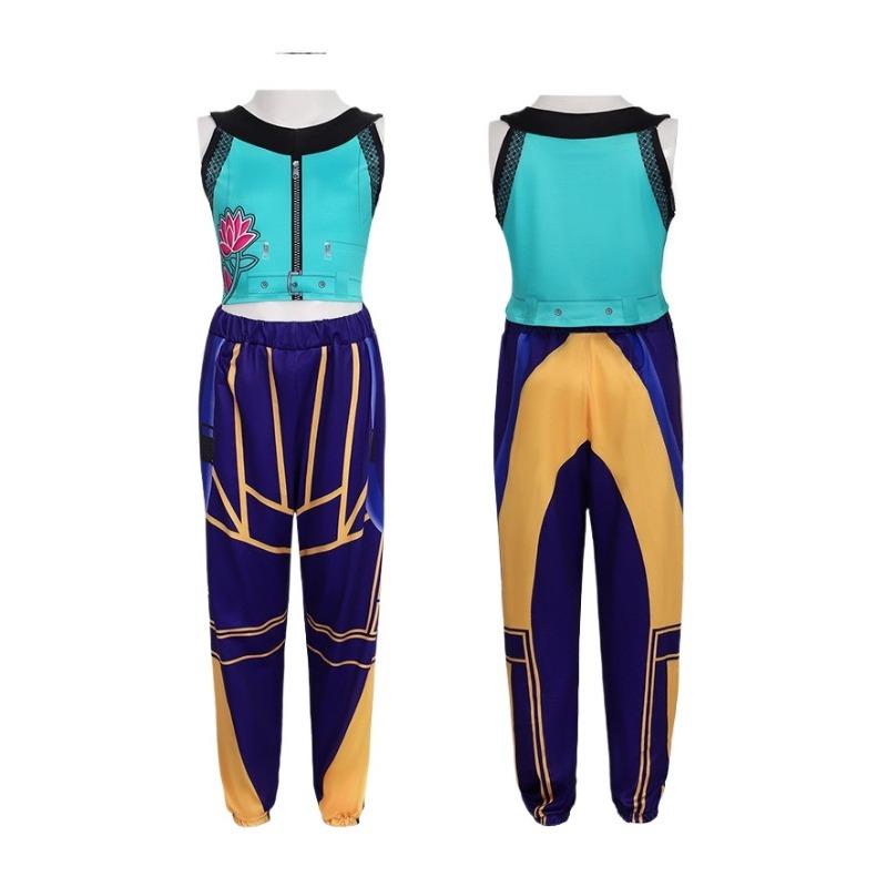 Girls Carnival Party Role Play Suit Kids School Stage Performance Outfit Children Halloween Dress Up Costume