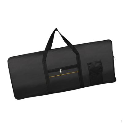 Estuche blando para teclado electrónico de 88 teclas, bolsa de viaje portátil para piano